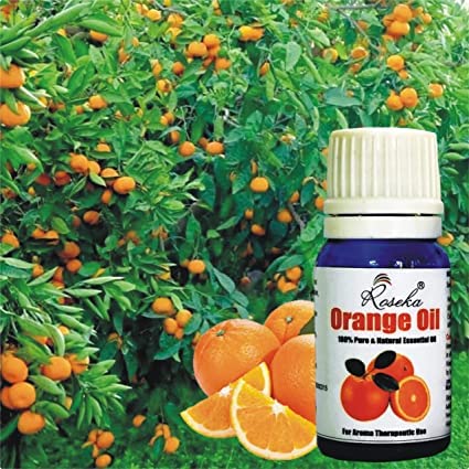 Roseka 100% Pure & Natural Essential Oil Set - Orange, Lemon & Olive Oil Combo (100ml + 10ml + 10ml) | Undiluted Aromatherapy Kit for Diffusers, Massage & Home Relaxation