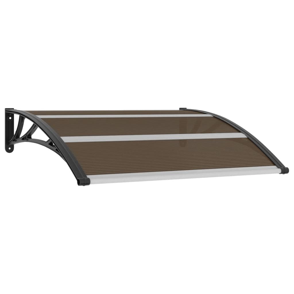 iFCOW Black PC Door Canopy 47.2