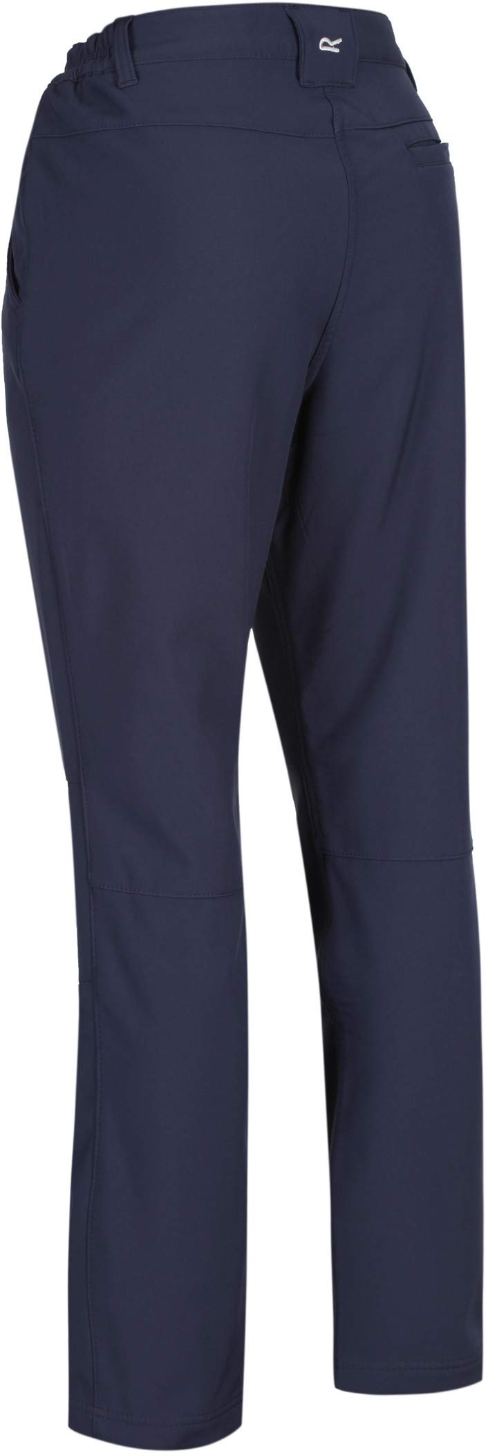 Women's Fenton Navy Blue Trousers - Size 10 Short Leg | Comfortable Casual Pants for Work, Office & Everyday Wear