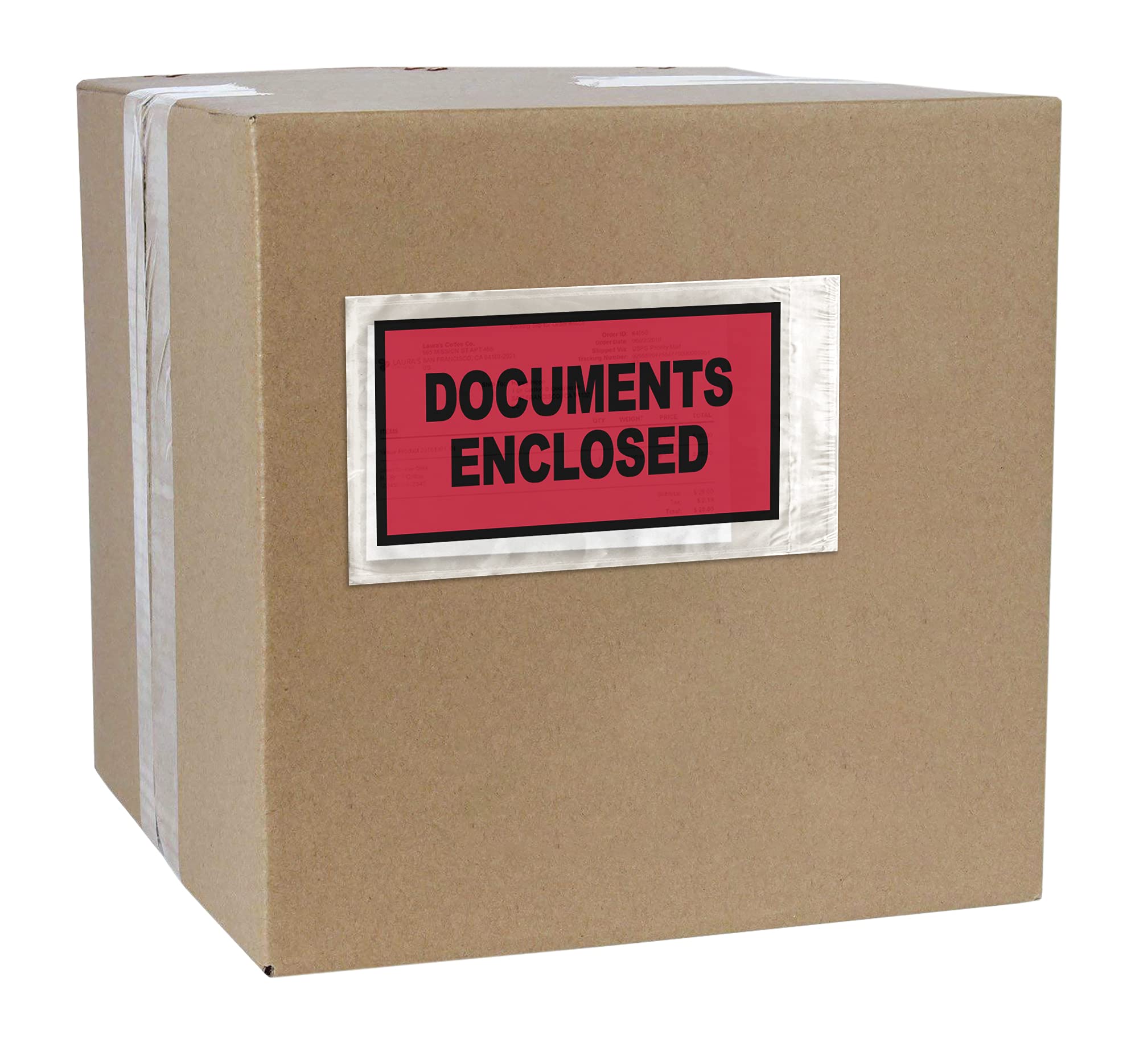 APQ 1000 Pack of 5.5 x 10 Back Loading Shipping Envelopes - Self-Sealing Document Mailers for USPS, UPS & FedEx - Perfect for Warranty Cards, Instruction Manuals & Important Paperwork (Ideal for Offices, Schools & Mailing Services)
