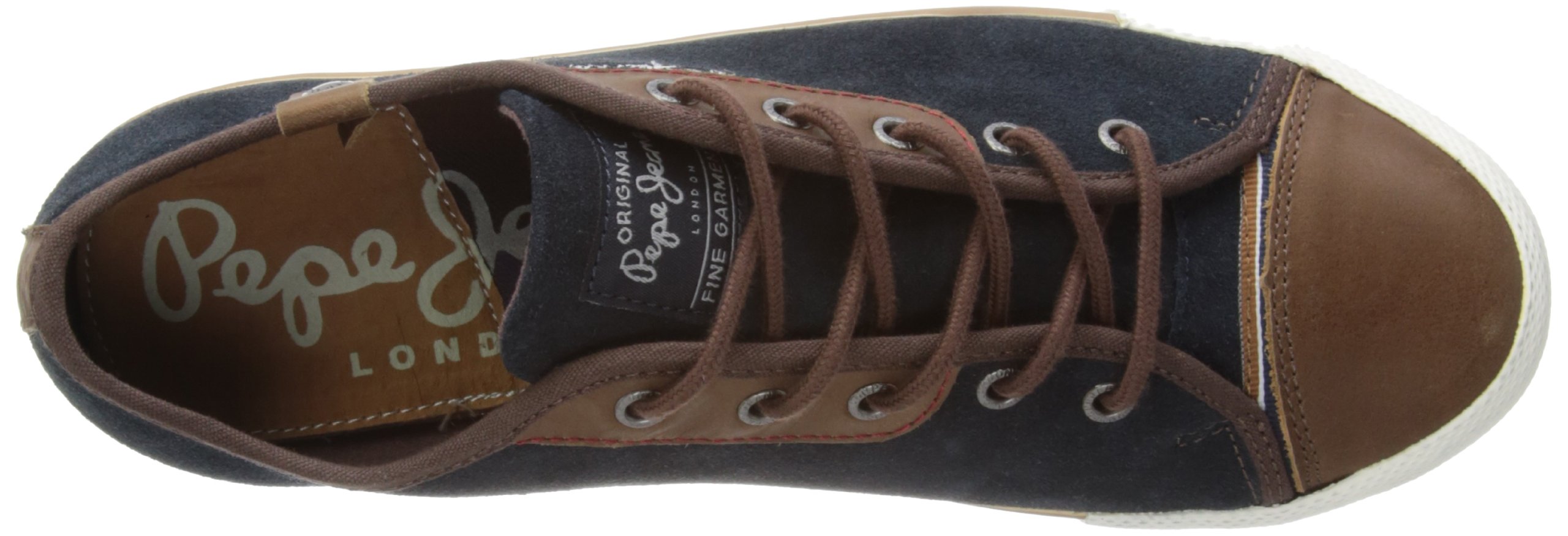 Pepe Jeans Britt Casual Sneakers for Men - Comfortable & Stylish Walking Shoes for Everyday Wear, Work & Travel