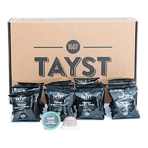 Tayst Compostable Coffee Pods - Medium Roast Biodegradable K Cups for Keurig | 100% Organic Single Serve Coffee Pods | Gourmet Coffee in Eco-Friendly Packaging | Perfect for Home, Office & Sustainable Lifestyle