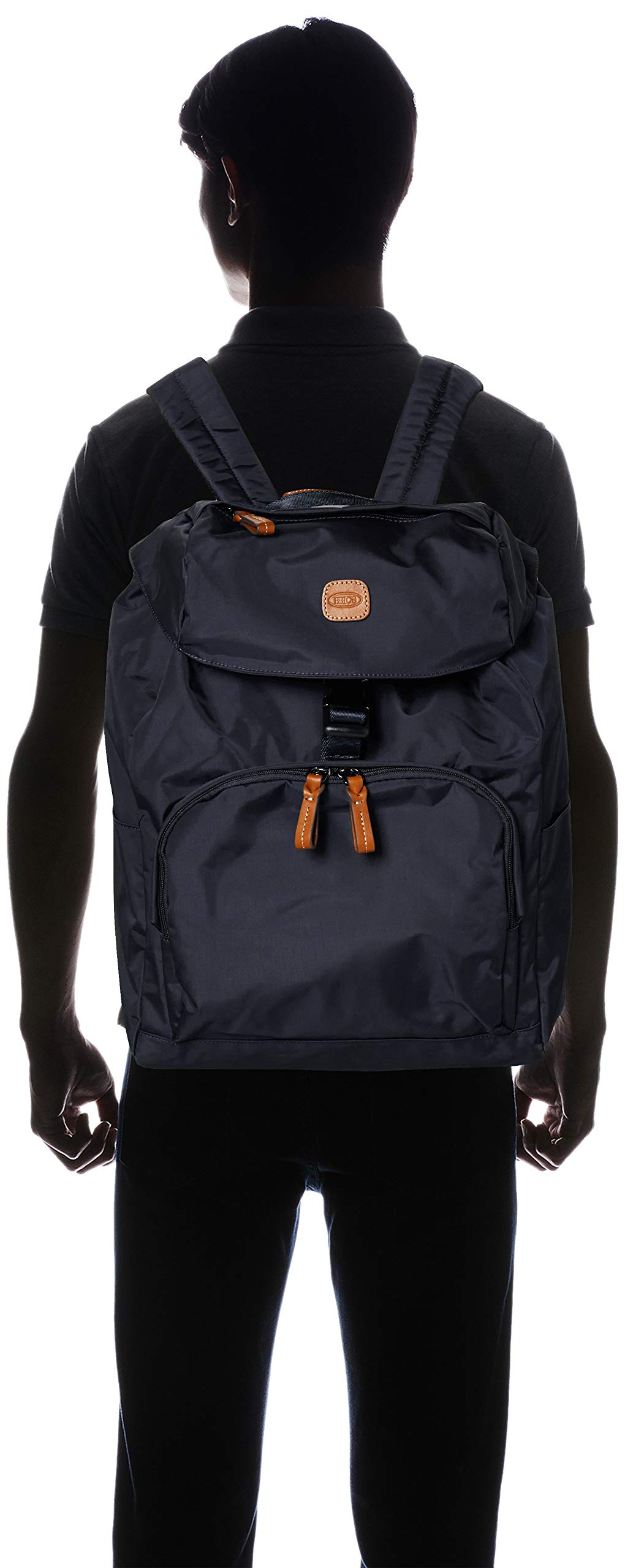 Brix X-TRAVEL Durable Waterproof Travel Backpack - Blue | Lightweight Carry-On Backpack for Hiking, Camping & Business Trips | Perfect for Airplane, Commute & Outdoor Adventures