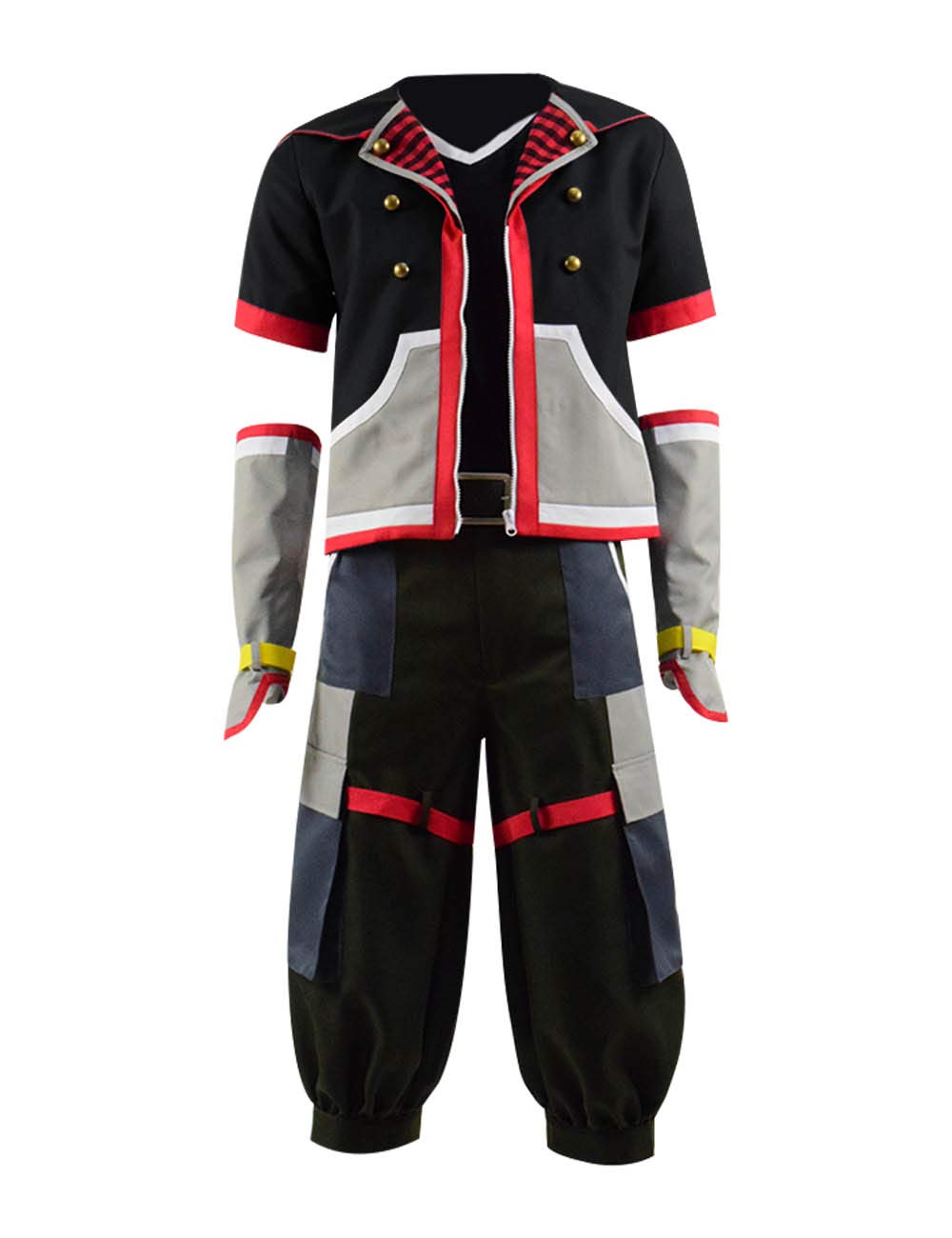 2019 Game Kingdom III Sora Cosplay Costume for Men - Halloween Party, Anime Convention & Video Game Cosplay Outfit