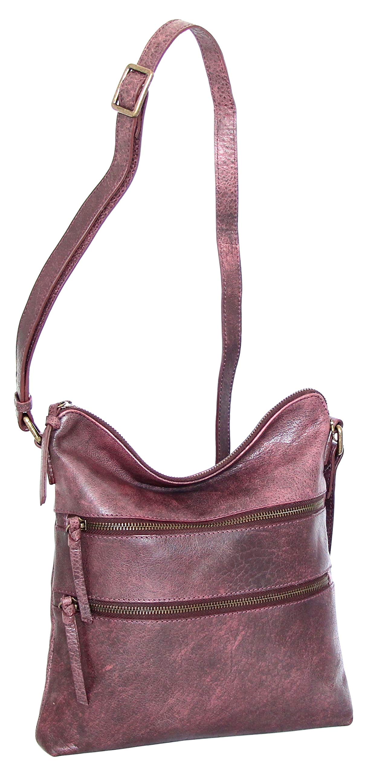 Zuri Genuine Leather Crossbody Bag for Women - Stylish & Durable Shoulder Purse - Perfect for Work, Travel & Everyday Use