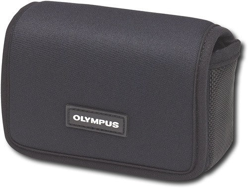 Olympus Neoprene Sports Horizontal Camera Case with Velcro Closure - Waterproof & Shockproof DSLR Bag for Travel, Hiking & Outdoor Photography (Black)