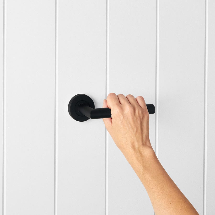 Premium Sydney Door Handle in Matte Black - Modern & Durable for Home, Office & Commercial Use
