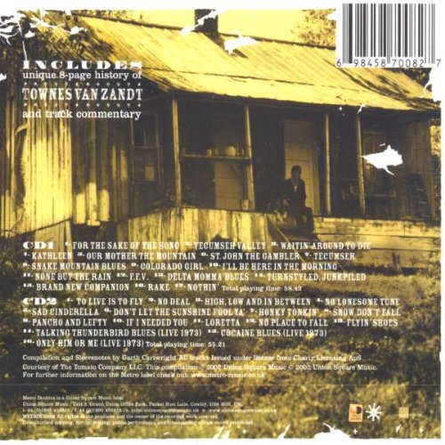 The Very Best of Townes Van Zandt - Classic Country Folk Music Album for Relaxation & Road Trips
