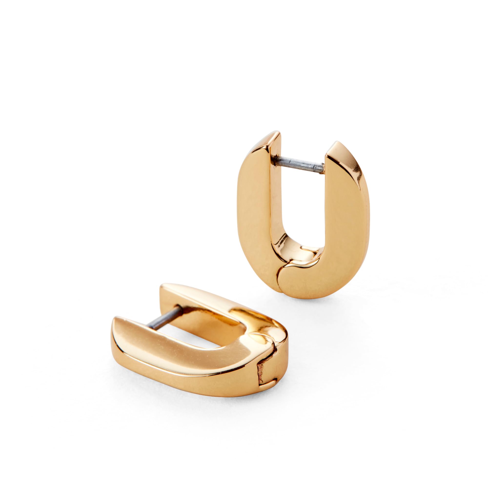JENNY BIRD Teeni Toni Huggie Earrings - Gold Hoop Earrings for Women, Minimalist Small Huggie Hoops, Everyday Wear, Gift for Her, Perfect for Work, Date Night & Special Occasions