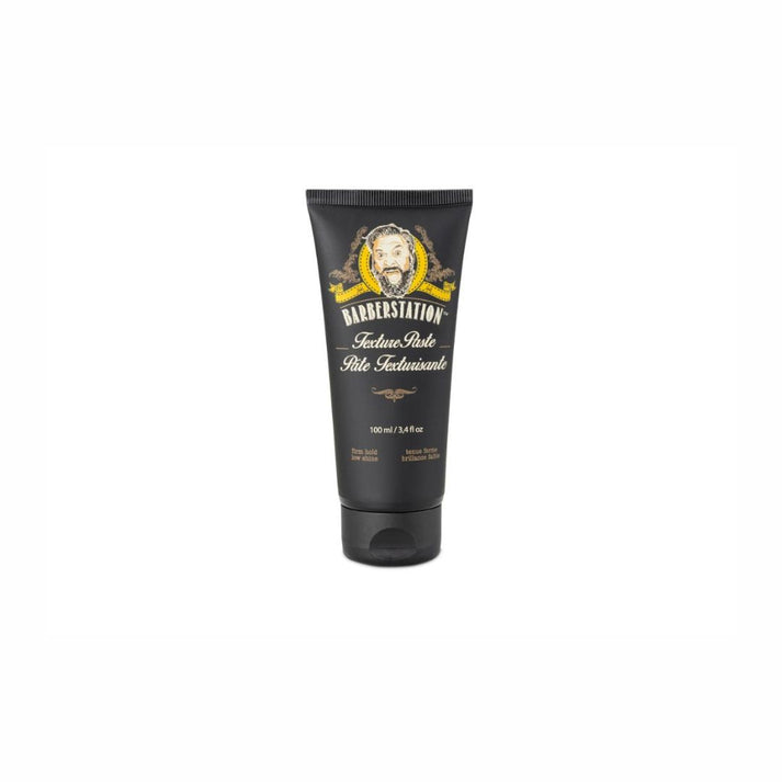 Barberstation Texturizing Hair Paste for Men - Strong Hold & Matte Finish - Styling Wax for Textured, Messy & Spiky Hairstyles - Perfect for Everyday, Party & Professional Looks
