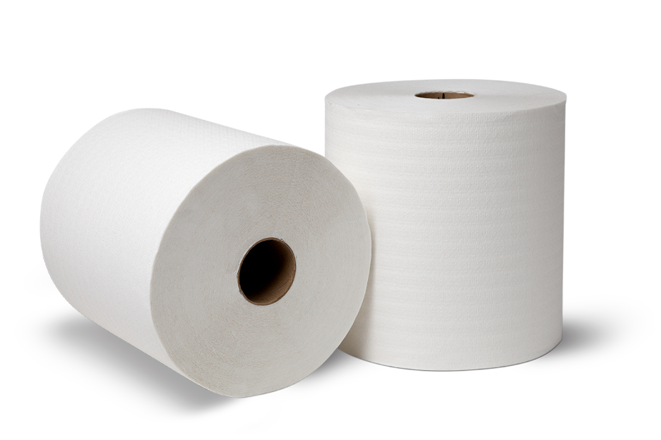 Artisan Premium Controlled Use Hand Towels - White, 600' (6/Case) | Ideal for Restaurants, Hotels, and Commercial Kitchens