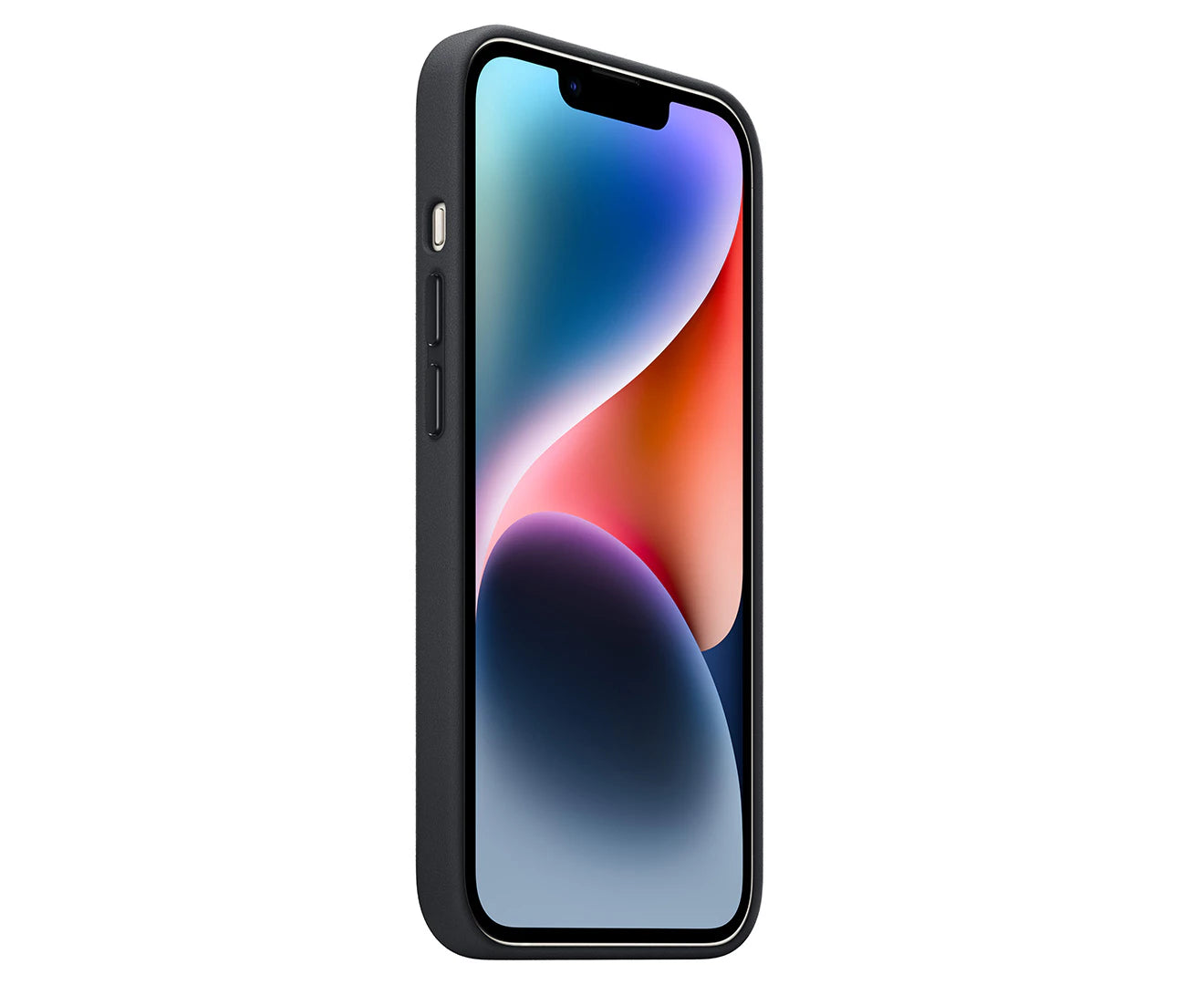 Apple iPhone 14 Leather Case with MagSafe - Premium Protective Cover for iPhone 14 (Midnight Black) | Slim Fit, Wireless Charging Compatible | Perfect for Work, Travel & Everyday Use
