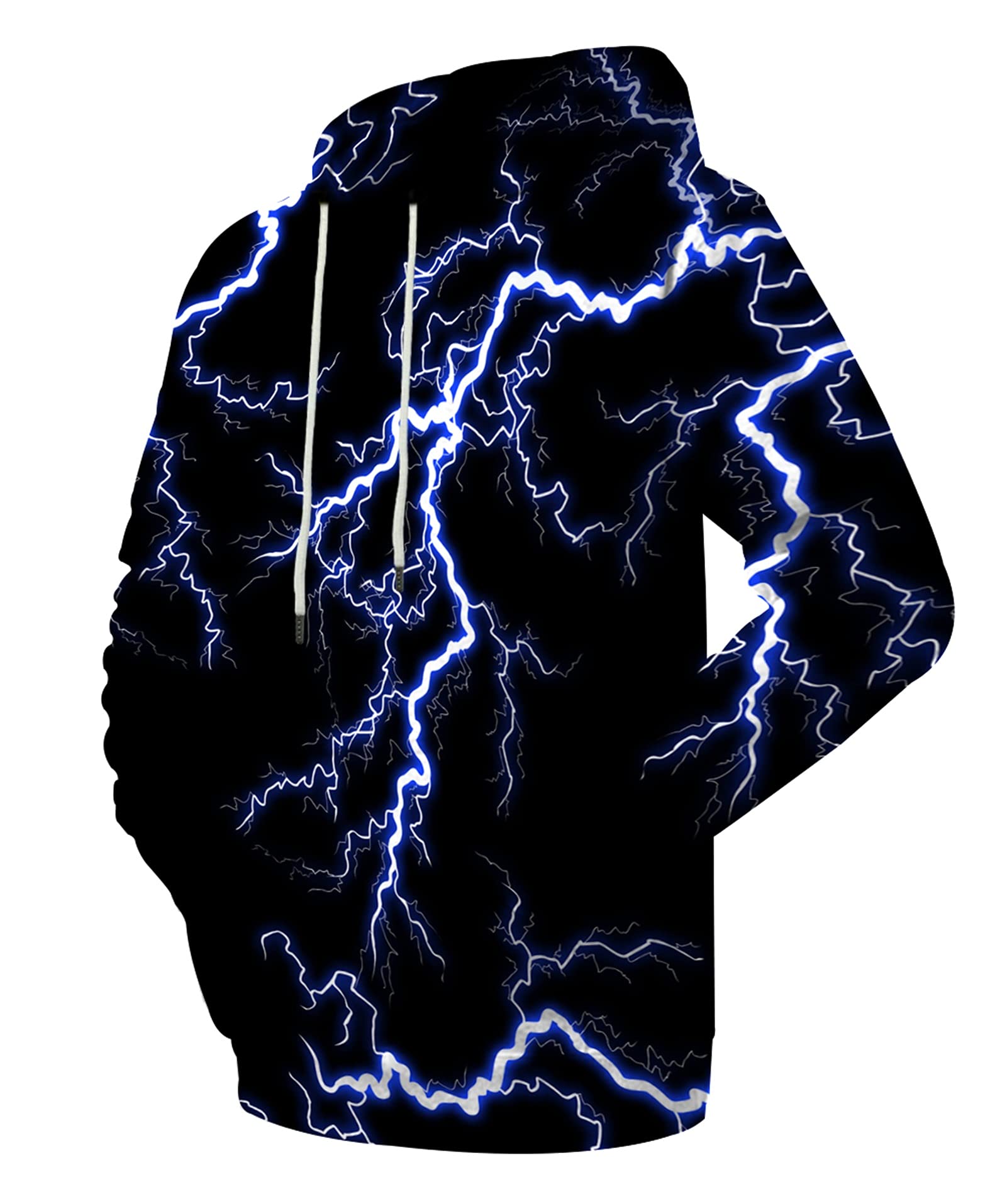 LAIDIPAS 3D Graphic Hoodie for Men & Women - Stylish Pullover Hooded Sweatshirt with Pocket | Trendy Streetwear for Casual Outings, Gym & Outdoor Activities