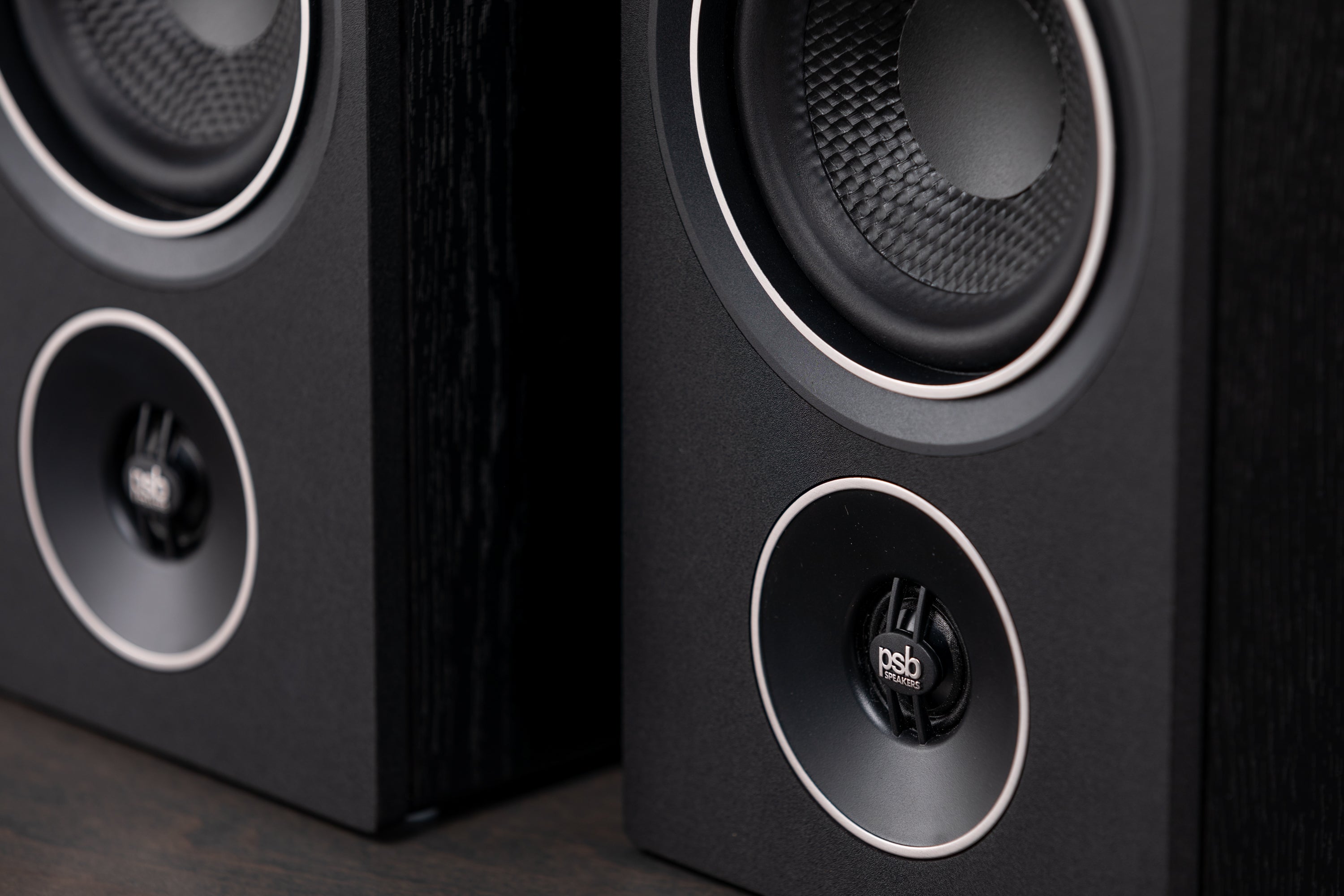 PSB Alpha P3/P5 Compact Bookshelf Speakers - High Fidelity Audio for Home Theater & Music Listening | Perfect for Small Spaces & Desktop Setups