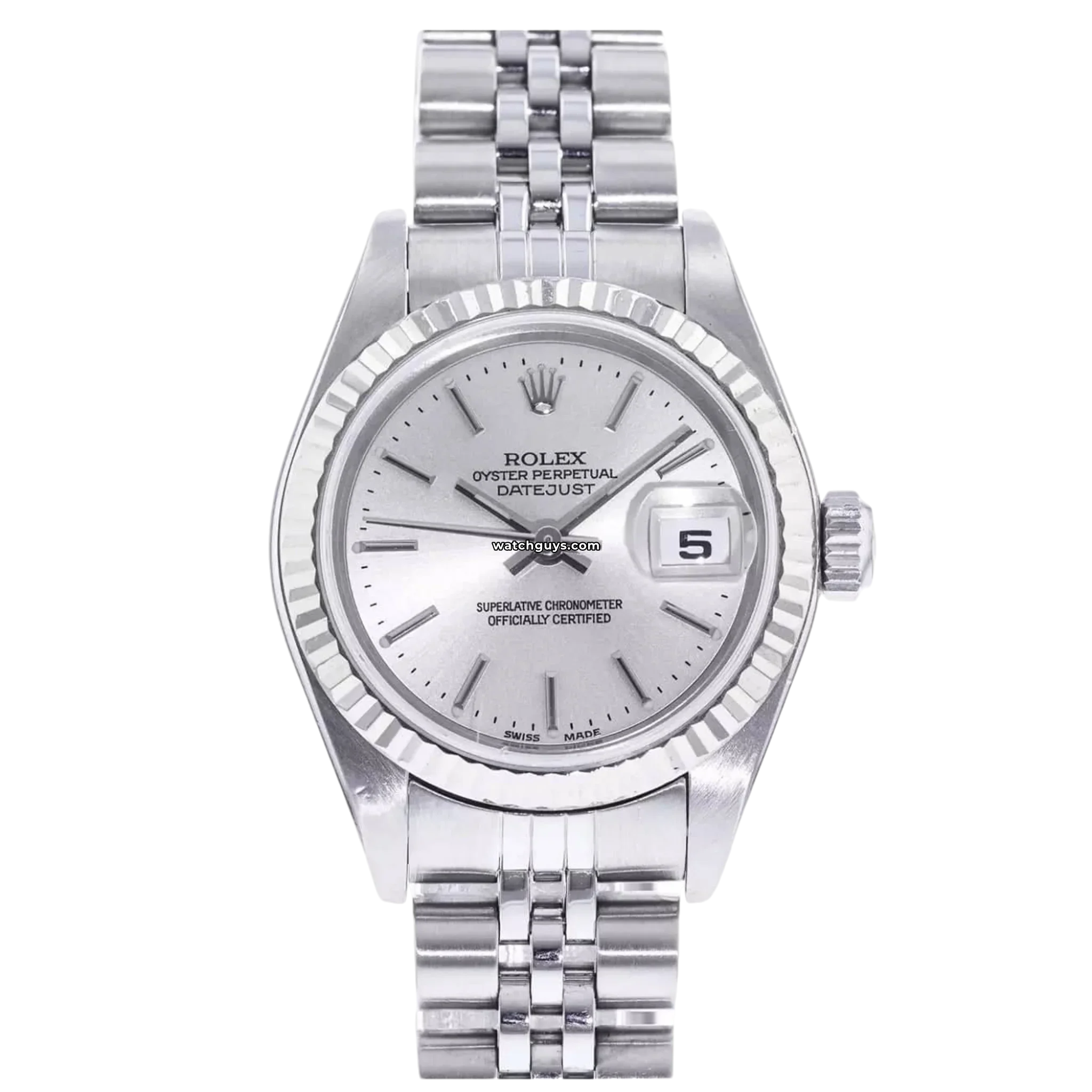 Authentic Rolex Datejust 79174 Stainless Steel Watch with Silver Dial - Luxury Timepiece for Men, Perfect for Business, Formal Events & Everyday Wear