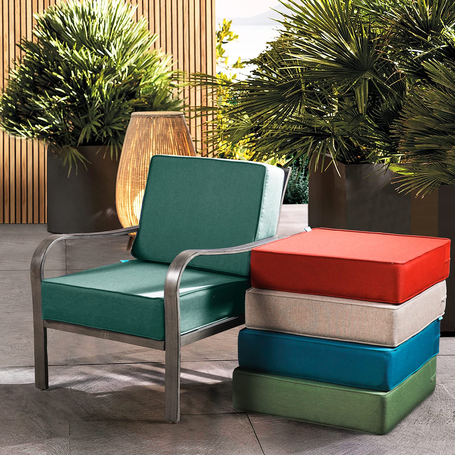 ARTPLAN Deep Seat Outdoor Cushion Set - 24