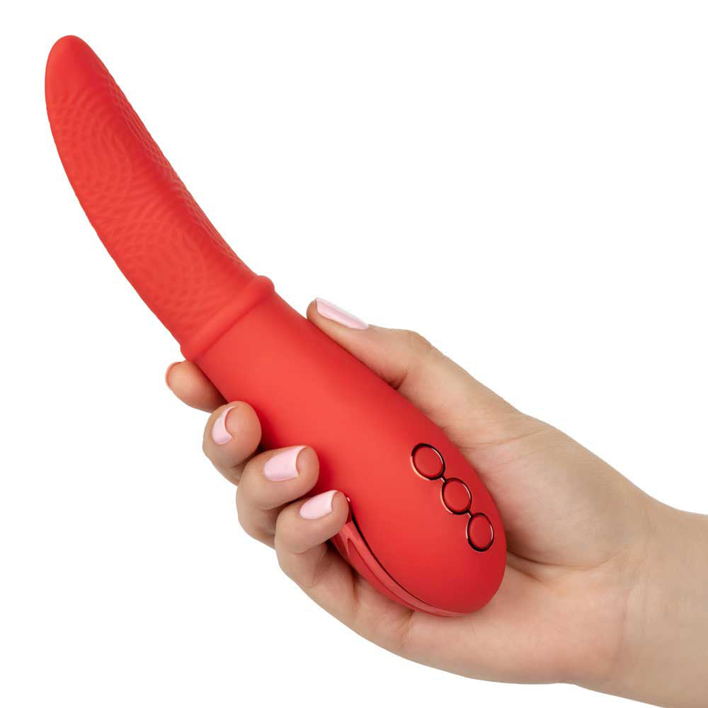 California Dreaming Laguna Beach Lover Clitoral Licking Vibrator - Powerful G-Spot Stimulator for Women, Rechargeable Waterproof Adult Toy - Perfect for Couples Play & Solo Pleasure