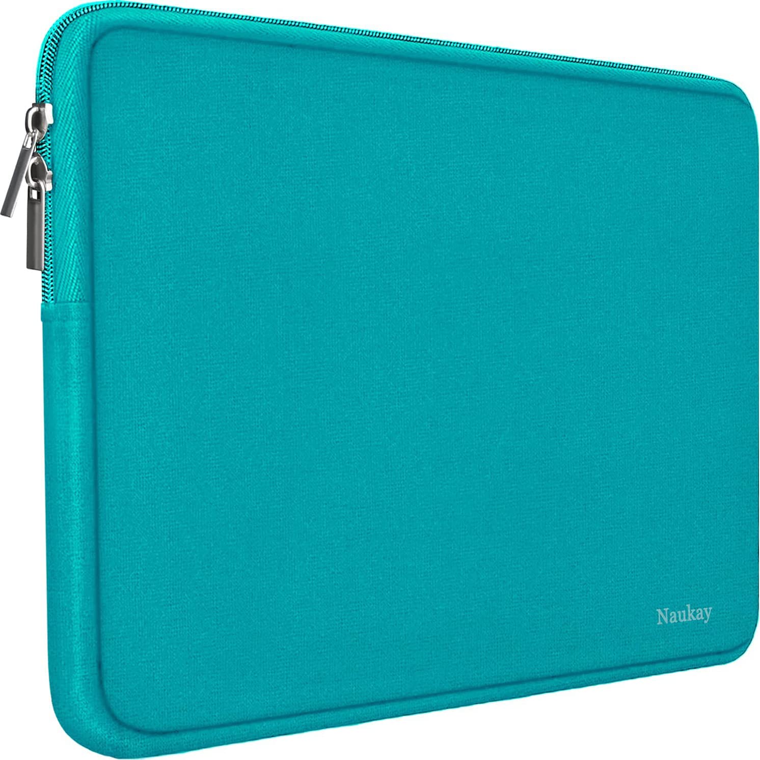 13 Inch Laptop Sleeve - Water Resistant Neoprene Case for MacBook Pro/Air & Notebook Computers - Protective Carrying Bag for Travel, Work & School (Blue)