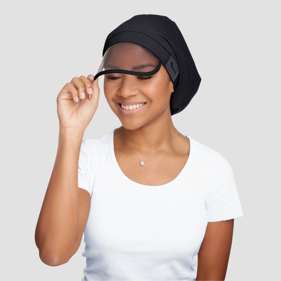 Waterproof Rain Hat with Satin Lining - Hairbrella for Women - Stay Dry & Protect Hair in Rainy Weather - Perfect for Commuting, Outdoor Activities & Bad Hair Days