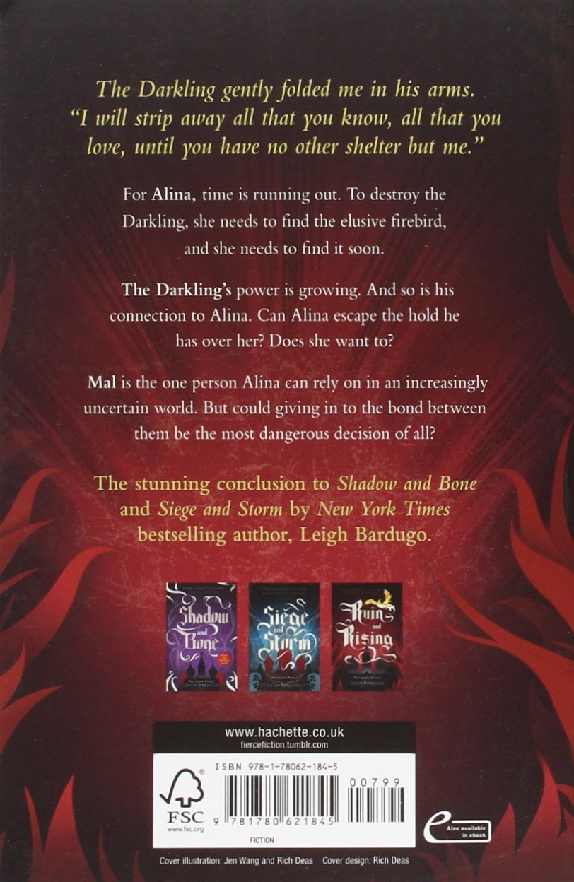 The Grisha: Ruin and Rising - Book 3 of The Grisha Trilogy | Epic Fantasy Novel for Adults | Perfect for Fans of Dark Fantasy & Adventure Stories