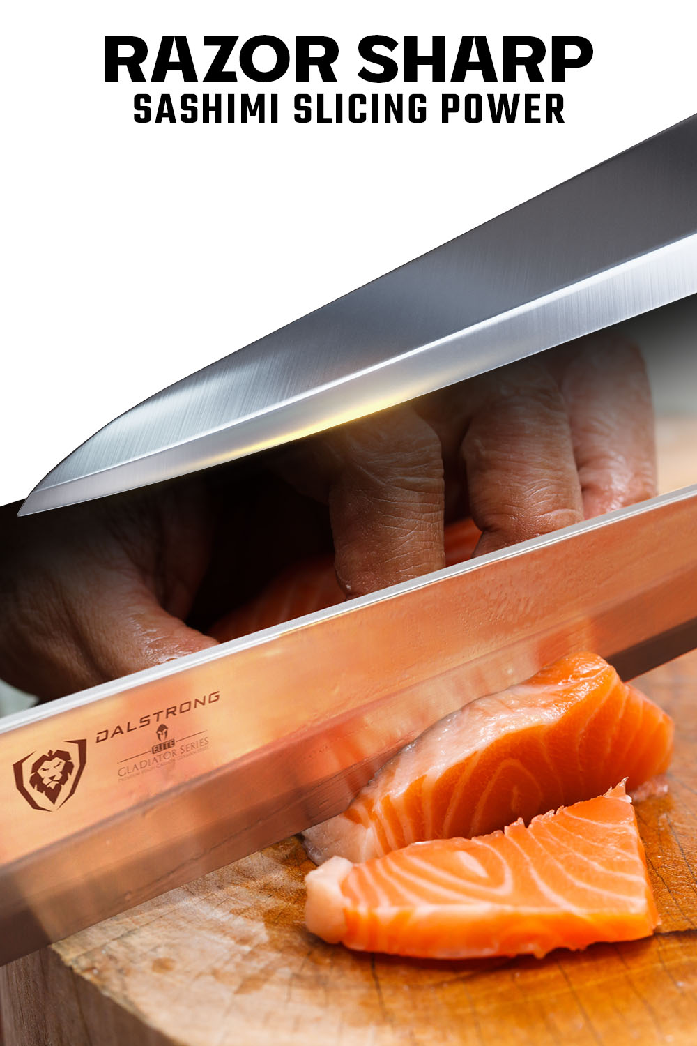 Premium Yanagiba Sushi Knife 10.5 Inch - Gladiator Series Japanese Chef Knife - NSF Certified Professional Kitchen Knife by Dalstrong - Perfect for Sushi Making, Fish Filleting & Asian Cuisine