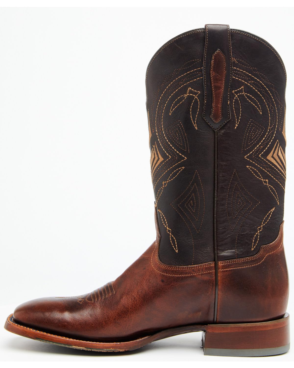 Cody James Men's Western Boots - Blue Performance Cowboy Boots with Broad Square Toe for Riding & Work | Durable Leather Boots for Ranch, Rodeo & Outdoor Activities (Style BBH7)