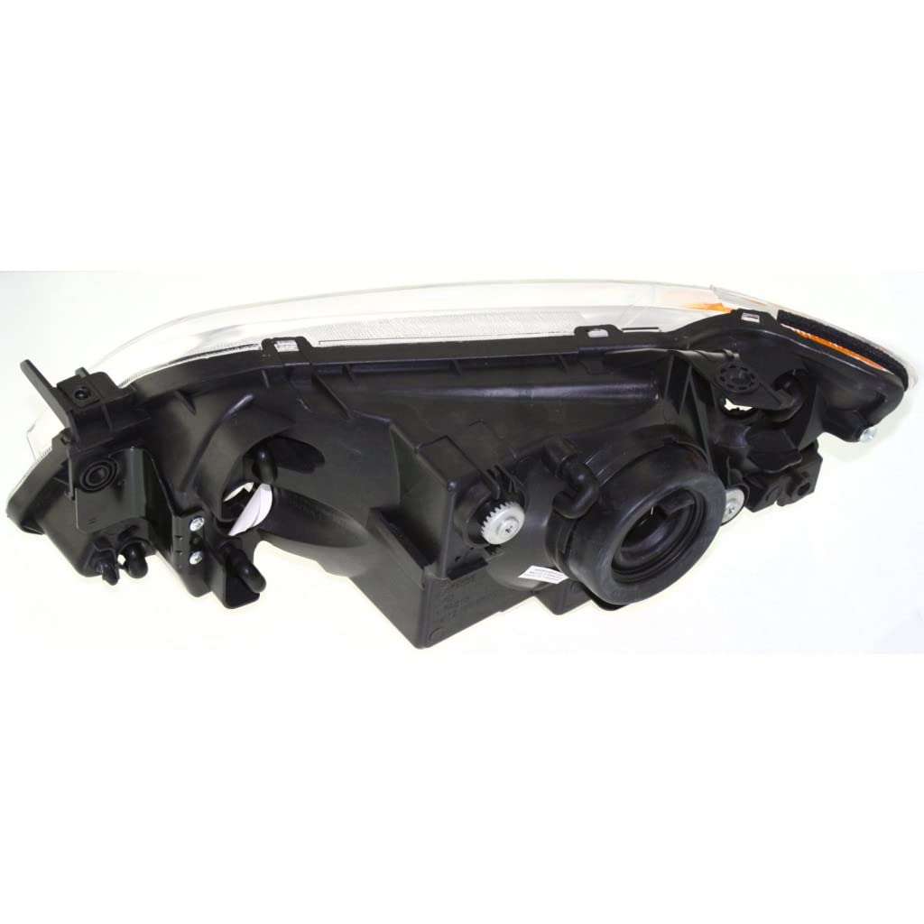 2001-2003 Mazda Protege Sedan Headlight Pair - Driver & Passenger Side with Aluminum Bezel (MA2502119, MA2503119) - Compatible with BL8D-51-OLOD/BL8D-51-OKOD | Perfect for Restoration & Night Driving