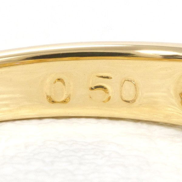 18K Yellow Gold Diamond Ring for Women - Elegant Solitaire Engagement & Wedding Band - Perfect Gift for Anniversaries, Valentine's Day & Proposals