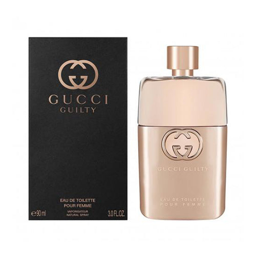Gucci Guilty Eau de Toilette 90ml for Women - Floral Fruity Fragrance, Long-Lasting Perfume for Date Night & Special Occasions