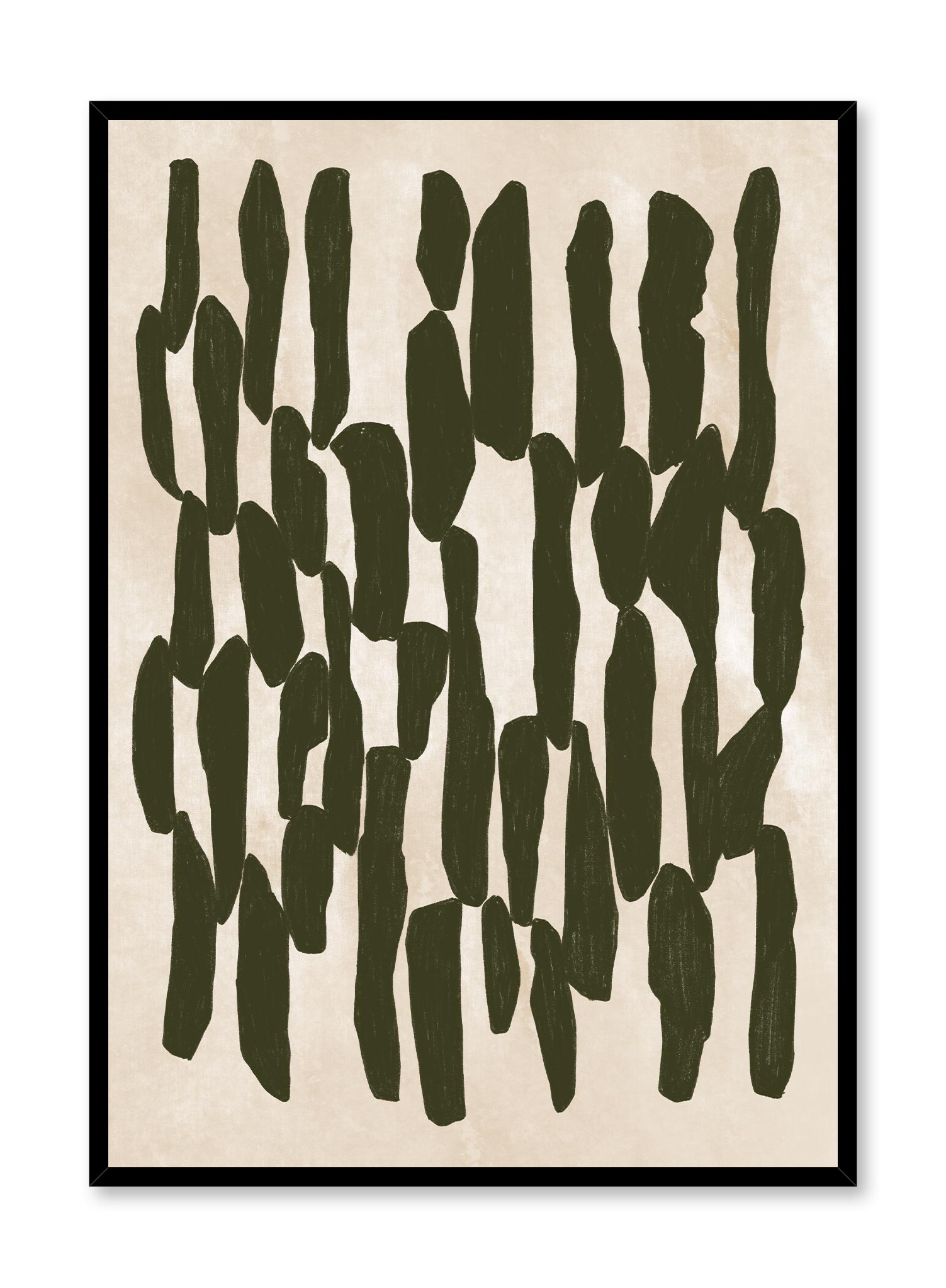 Glitch Art Poster - Abstract Digital Wall Decor for Modern Home & Office - Perfect for Living Room, Bedroom, or Studio Aesthetic