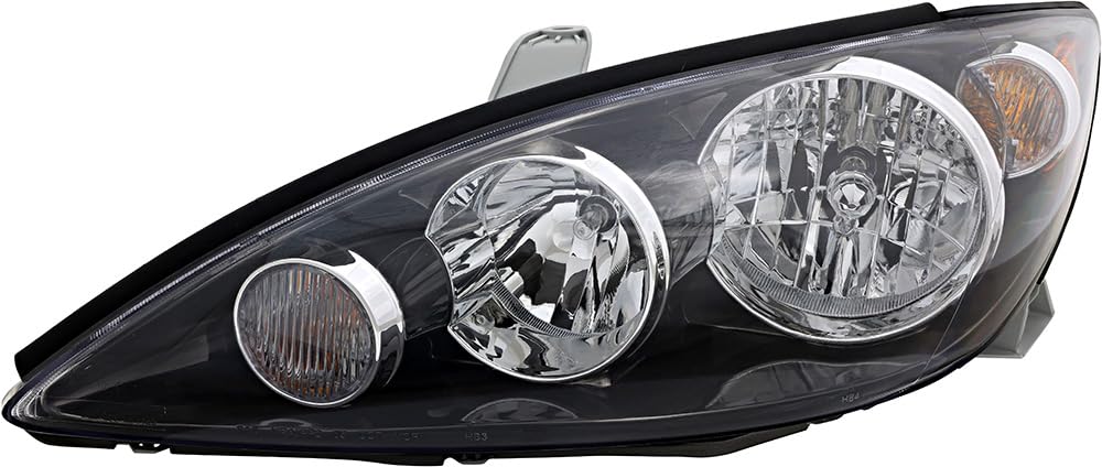 2005-2006 Toyota Camry SE Left Driver Side Halogen Headlight Replacement - USA Built - Perfect for Night Driving & Foggy Conditions