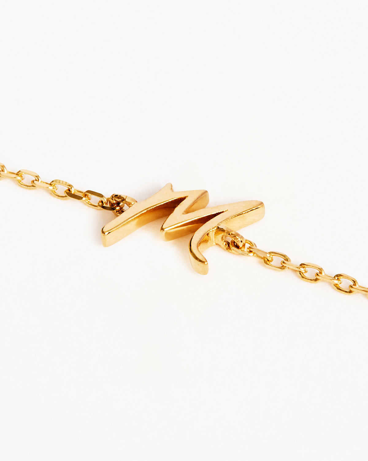 14K Solid Gold Love Letter Bracelet - Dainty & Elegant Jewelry for Women, Perfect Gift for Anniversary, Valentine's Day & Special Occasions