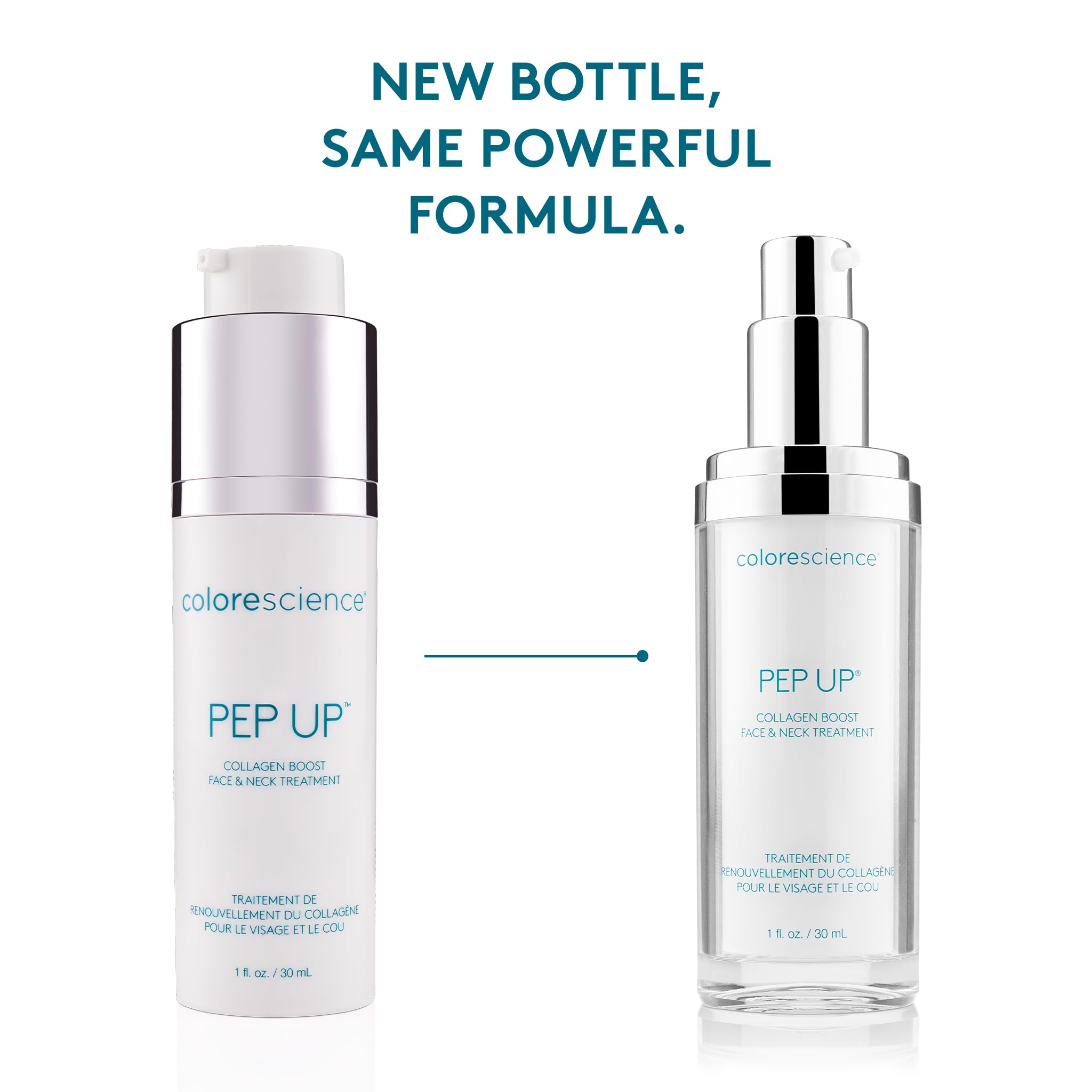 Colorescience Pep Up Collagen Renewal Face & Neck Treatment - Anti-Aging Cream with 10 Peptides to Boost Collagen & Elastin Production - Reduce Wrinkles & Fine Lines - Perfect for Daily Skincare Routine & Nighttime Use