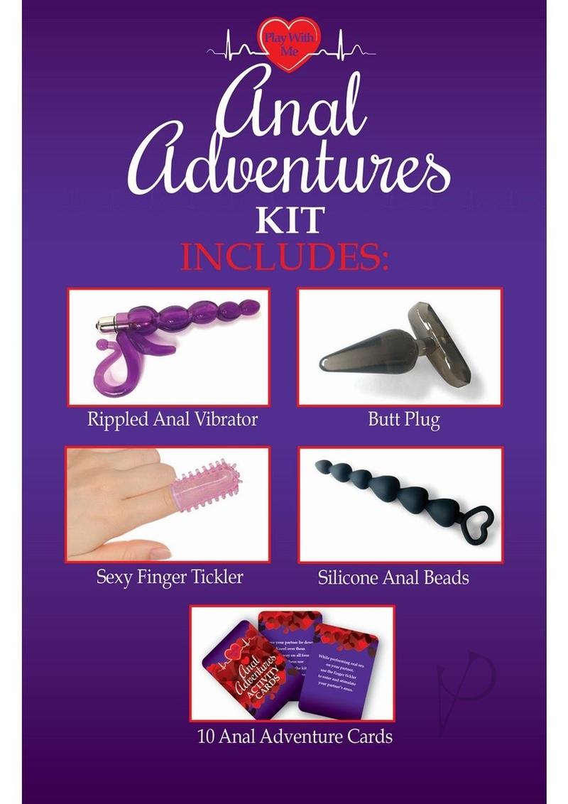 Anal Adventures Kit - Premium Adult Pleasure Set for Couples & Solo Play - Enhance Intimacy & Explore Sensations in the Bedroom