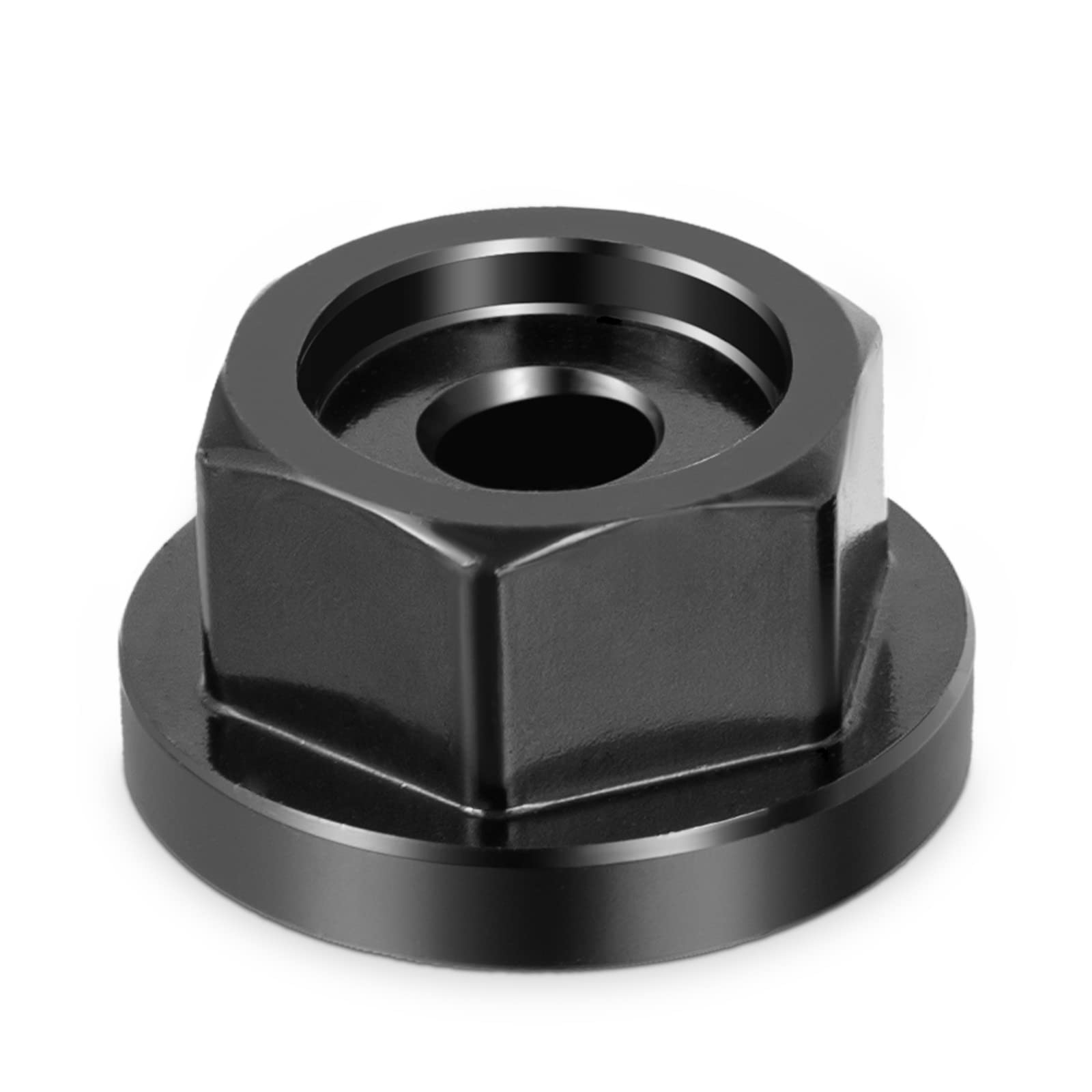 32 PCS Carbon Steel Hex Nuts Assortment Kit - 1 Inch Hex Screw Hardware Fasteners with Washers - Durable Nuts and Bolts for Outdoor Pergolas, Pavilions, Decks & DIY Projects - Perfect for Home Improvement and Garden Structures
