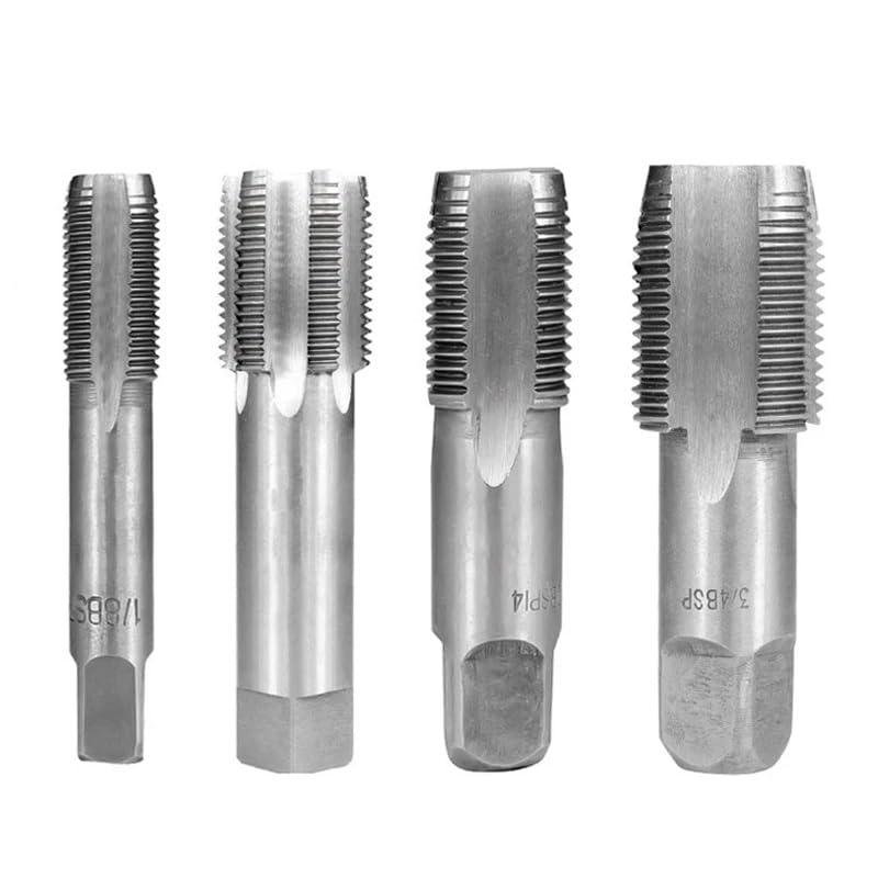 High-Speed Steel (HSS) BSP Taper Pipe Tap G1-1/2 - Precision Thread Cutting Tool for Metal Pipes - Perfect for Plumbing, Automotive, and Industrial Pipe Threading Applications