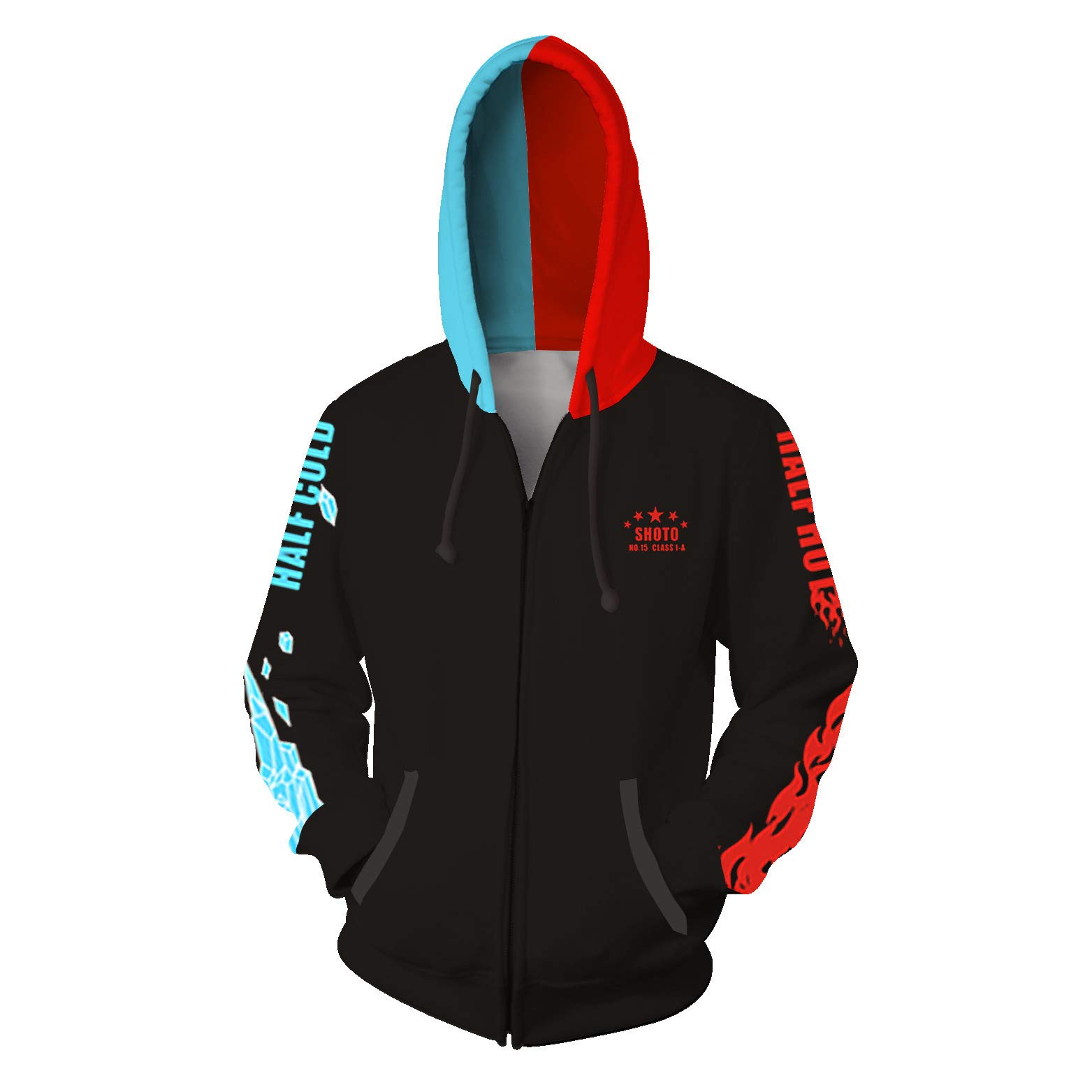Academia Hoodies - Unisex Cosplay Costume Jacket for Adults | Perfect for Anime Conventions, School Themed Parties & Casual Wear