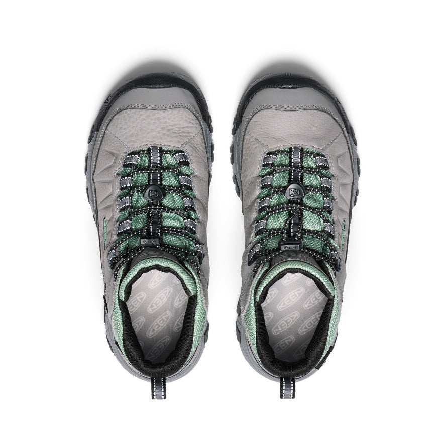 **Big Kids' Targhee IV Waterproof Hiking Boots - Alloy/Granite Green | Durable & Comfortable for Outdoor Adventures, Trail Hiking & Camping**