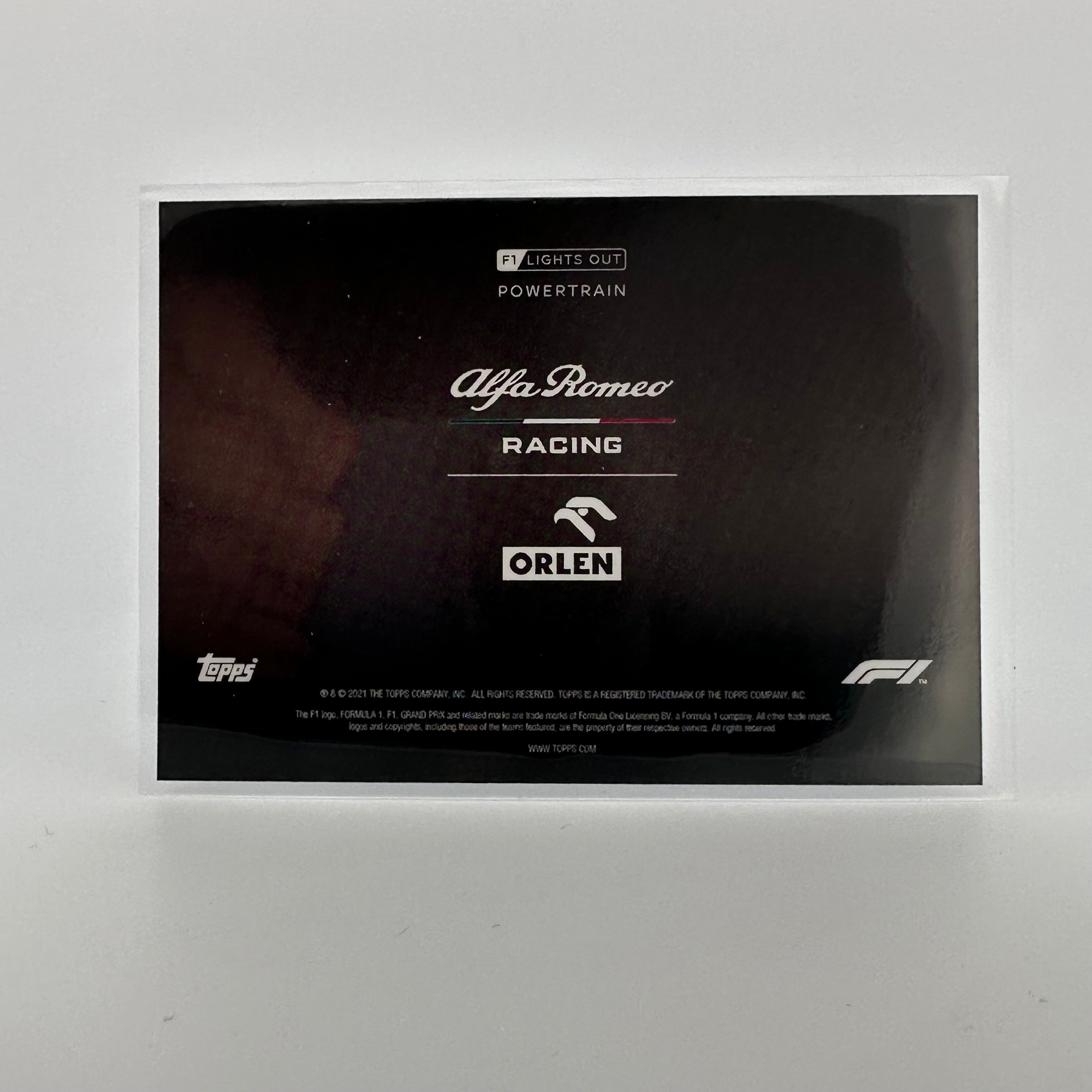 Alfa Romeo Racing Orlen 87/99 Powertrain Blue Parallel - Collectible F1 Model Car for Racing Fans & Display Enthusiasts