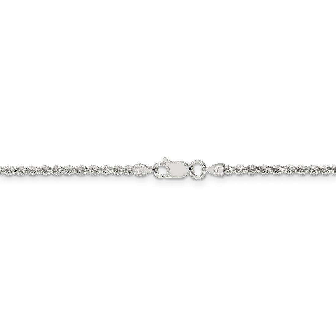 Sterling Silver Solid Heavy Rope Chain Necklace, Bracelet or Anklet - Durable Jewelry for Men & Women - Perfect for Everyday Wear, Gifts & Special Occasions