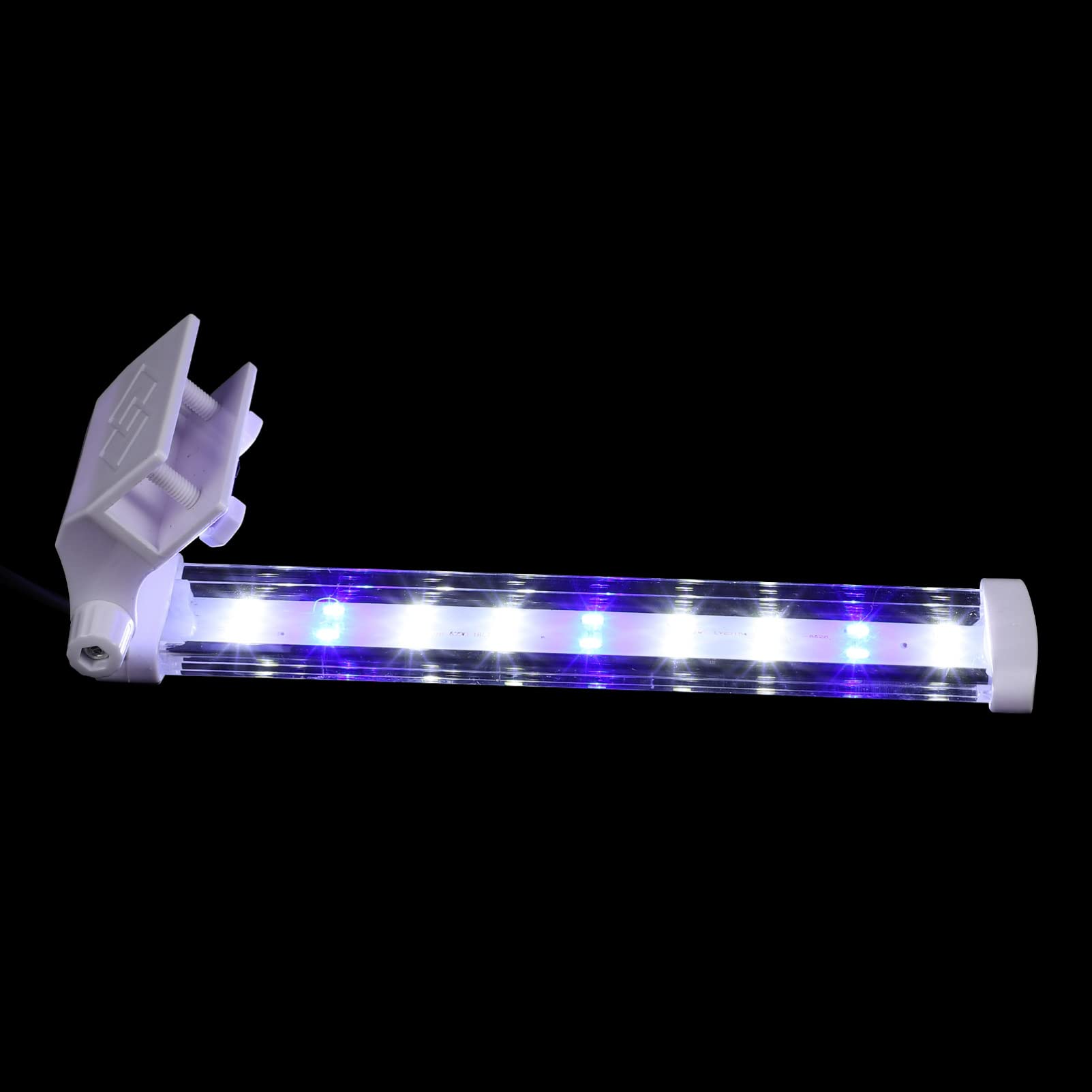 VOSAREA Aquarium LED Light for Fish Tank - 1PC Delicate Underwater Landscape Lighting with US Plug, Energy Saving Night Light Bulbs for Home & Office Decoration - Perfect for Aquarium Enthusiasts and Relaxation Spaces