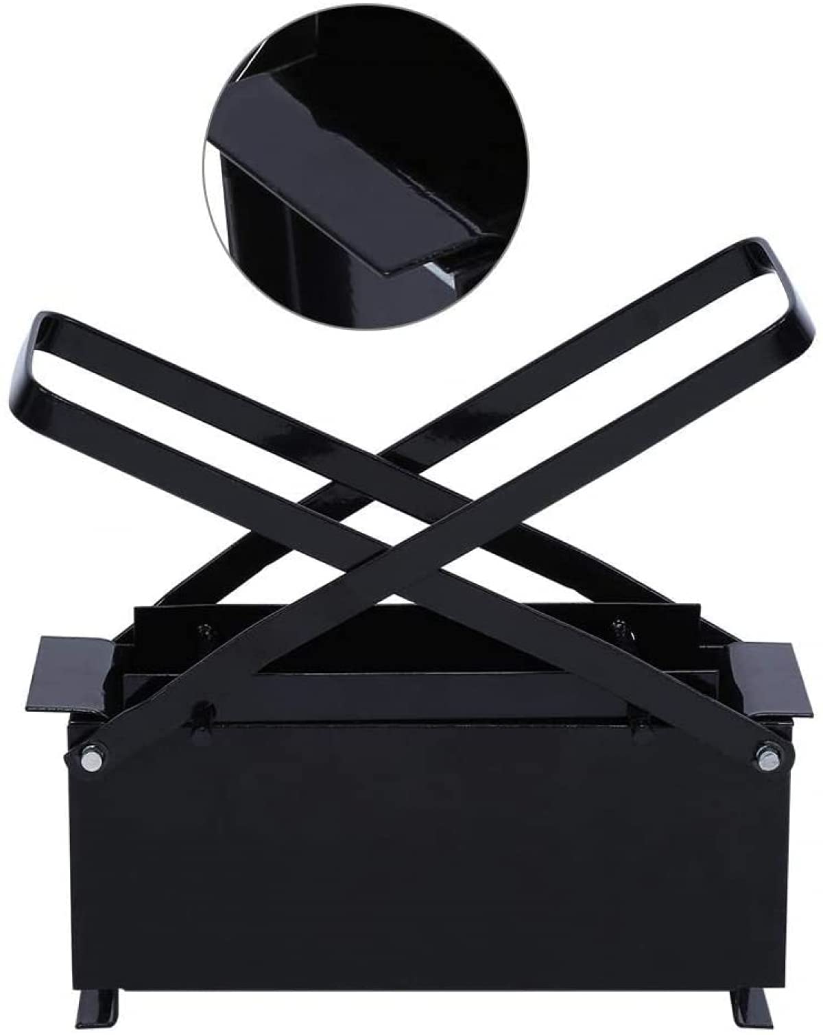 Eco-Friendly Iron Paper Briquette Press Machine for Recycling Waste Paper - 25.6 x 12.6 x 8.2 cm - Perfect for Home, Camping & DIY Projects