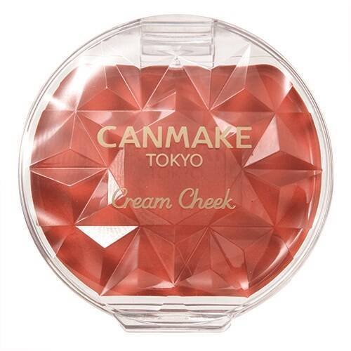 Canmake Tokyo Cream Cheek Color - Japanese Cream Blush for Natural Flush | Perfect for Everyday Makeup & On-The-Go Touch Ups