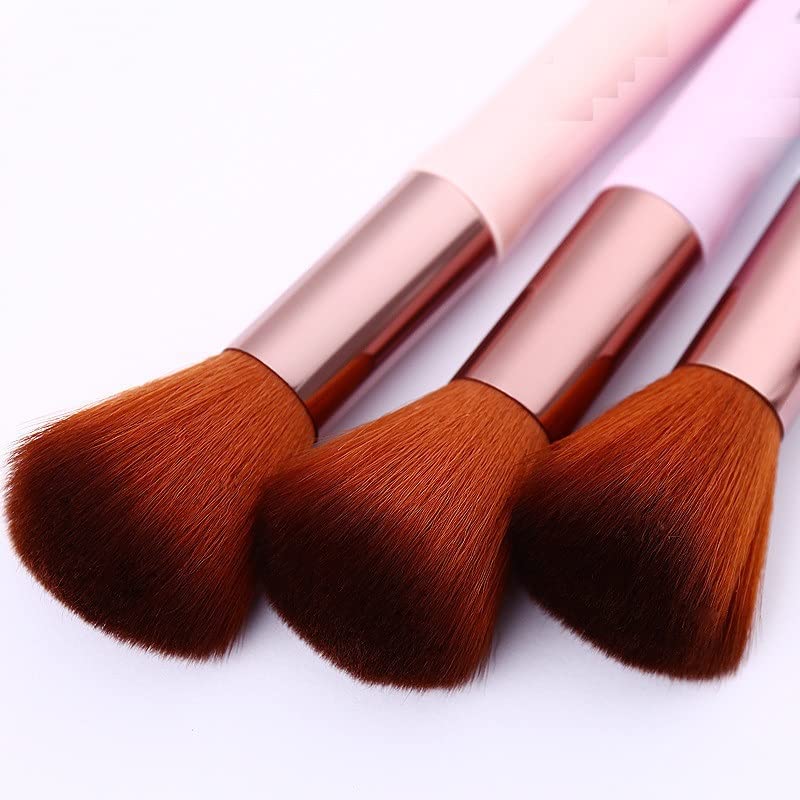 Professional MeeTo Premium Makeup Brush Set for Liquid, Cream & Powder - Dense Bristles for Buffing, Blending & Contouring - Face Foundation Brush (Random Color, 1-Pack) - Perfect for Everyday Makeup & Professional Studio Use
