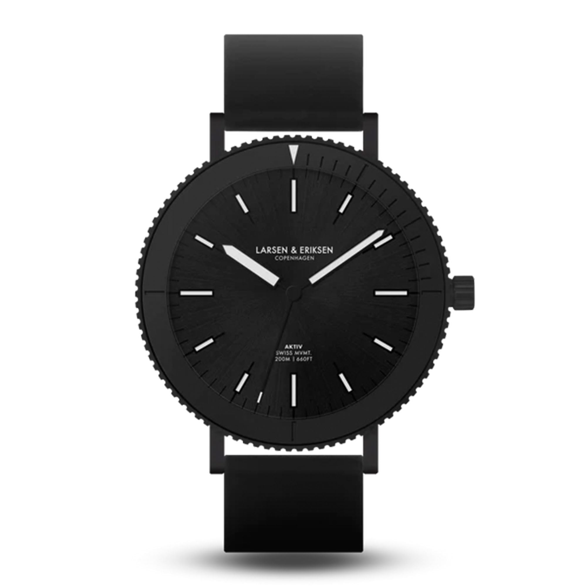 Larsen & Eriksen Swiss Made Men's Analog Quartz Watch - Water Resistant, Scratchproof Sapphire Crystal Glass - Handcrafted Danish Design for Business, Casual & Formal Occasions