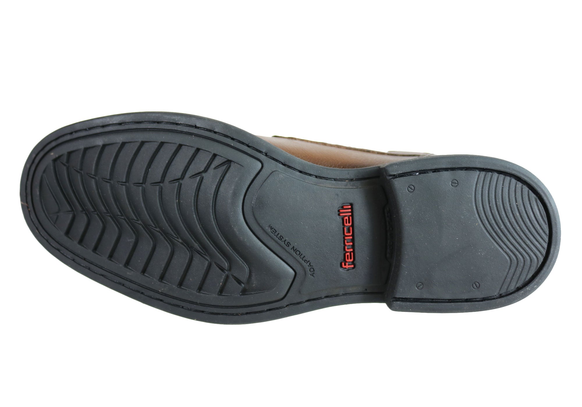 Ferricelli Rico Men's Leather Gel Flex Comfort Shoes - Made in Brazil - Perfect for Walking, Travel & Casual Wear