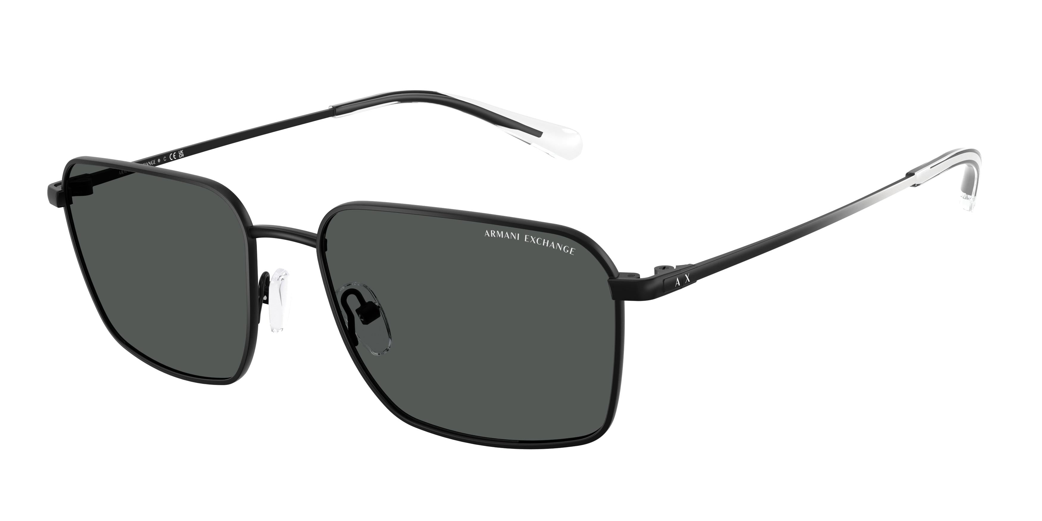 Armani Exchange 2053S Polarized Sunglasses for Men & Women - UV Protection Aviator Style - Perfect for Driving, Beach & Outdoor Activities