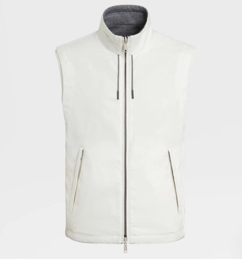 ZEGNA Reversible Zephyr Vest for Men - Lightweight & Stylish Layering Piece for Business Casual & Outdoor Wear