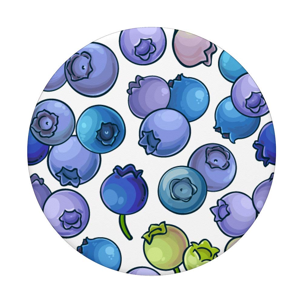 Fresh Sweet Blueberry Summer Fruit Pattern - Perfect for Baking, Smoothies, and Healthy Snacks