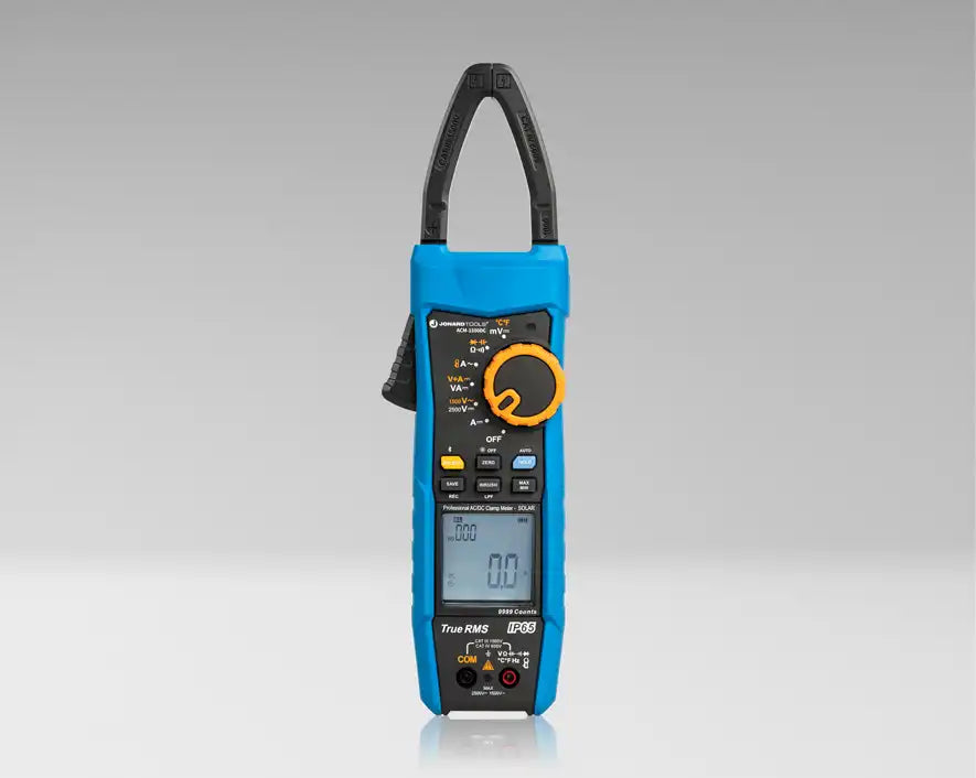 ACM 1500DC Digital Clamp Meter - Solar Power Compatible, CAT III 1500V Safety Rating - Perfect for Electricians & Solar Panel Installation